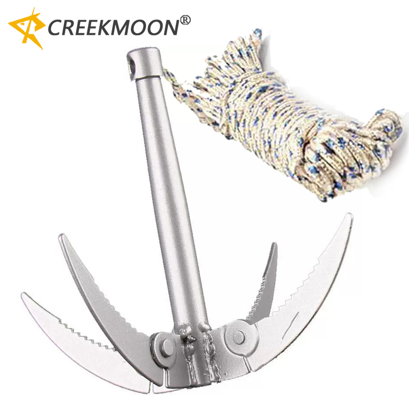 Grass Seed Spreader - 4 Claw Anchor Sickle Foldable Water