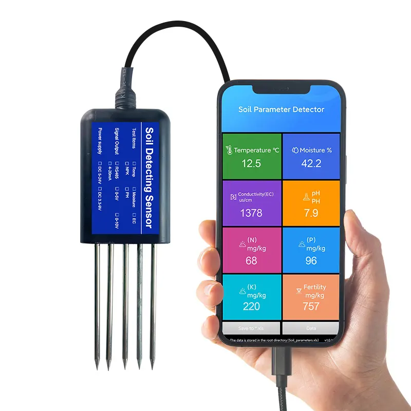 2026 TR-300 8-in-1 Soil Moistu - đánh giá và giá Moisture Meter Plant