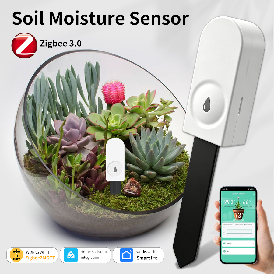 Smart ZigBee Soil Moisture Sen - đánh giá và giá Moisture Meter Plant