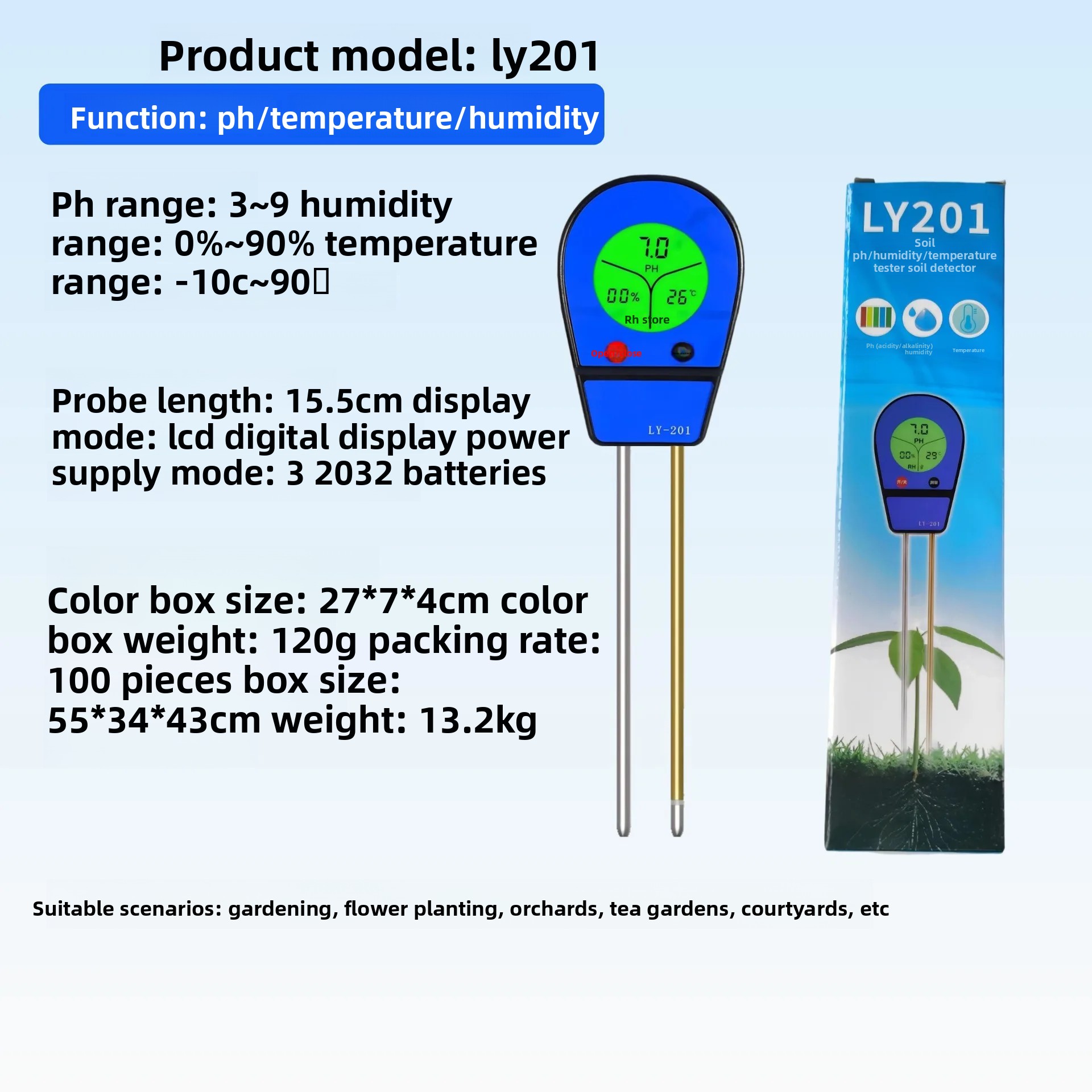 4 in 1 Soil Moisture pH Meter  - đánh giá và giá Moisture Meter Plant