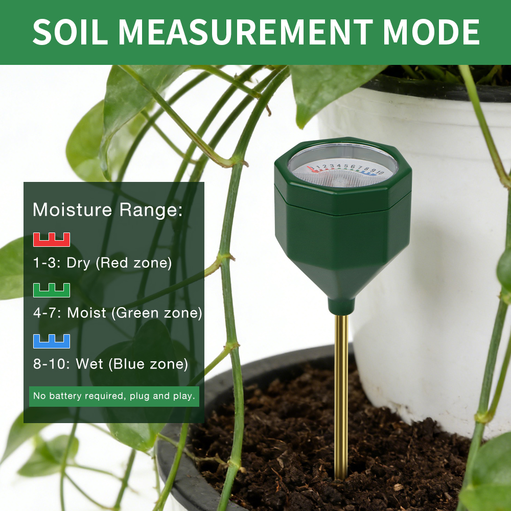 Soil Moisture Meter Soil Moist - đánh giá và giá Gardening Tools Required