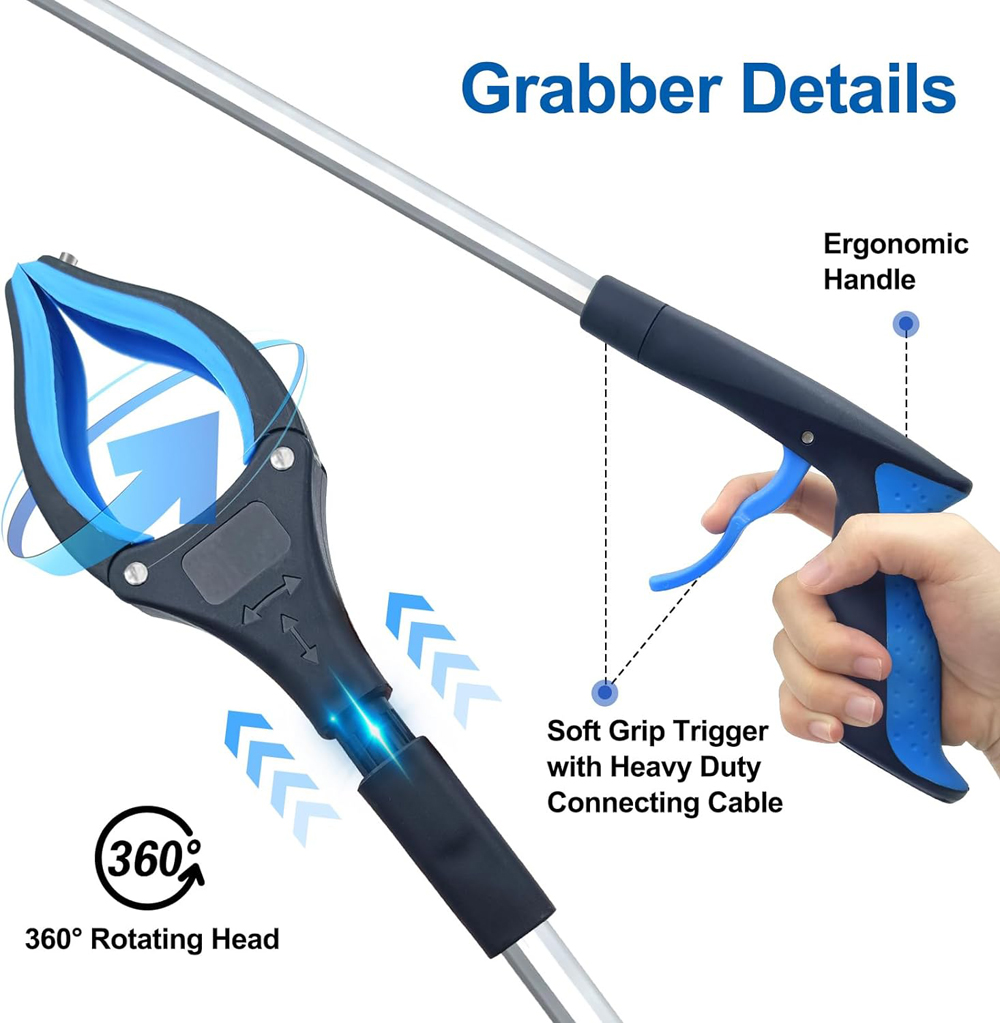 Foldable Gripper Extender Hand - đánh giá và giá Gardening Tools For Seniors