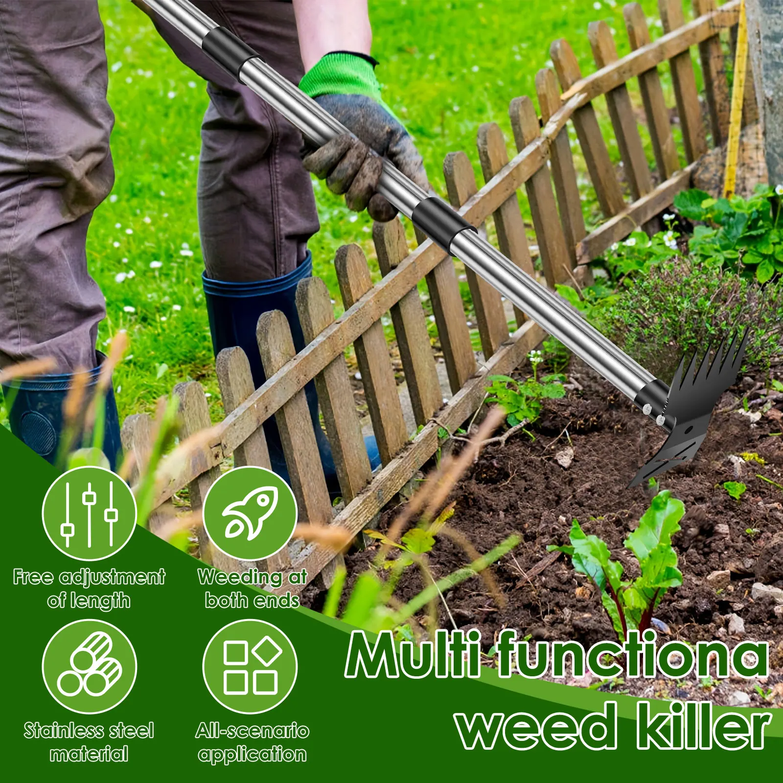 Garden Thatch Rake Stainless S - đánh giá và giá Gardening Tools To Remove Weeds
