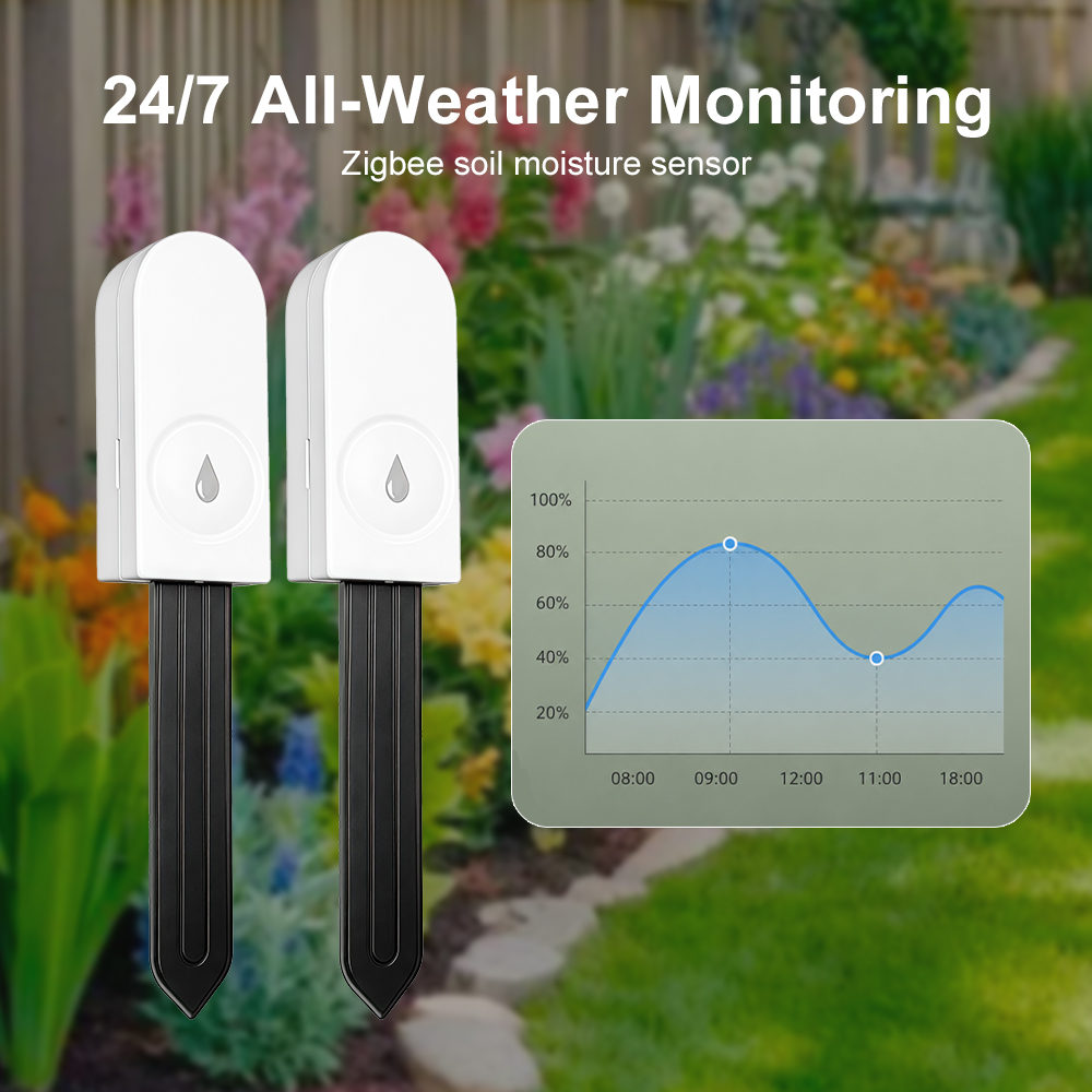 Zigbee 3.0 Soil Moisture Senso - đánh giá và giá Moisture Meter Plant