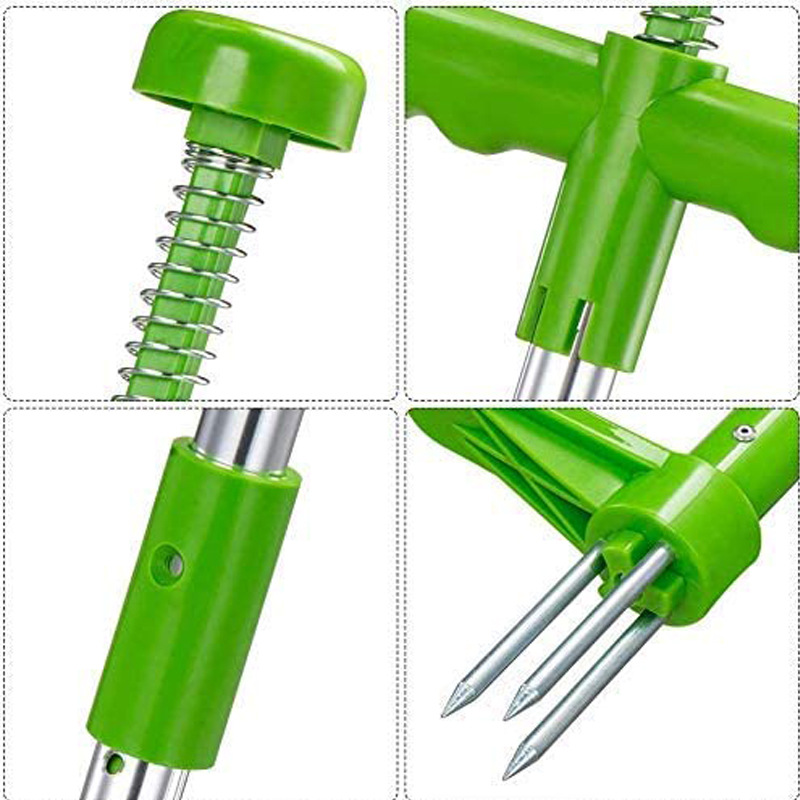 Di Động Tay Cầm Dài Cỏ Dại Tẩy - đánh giá và giá Grass Seed Spreader