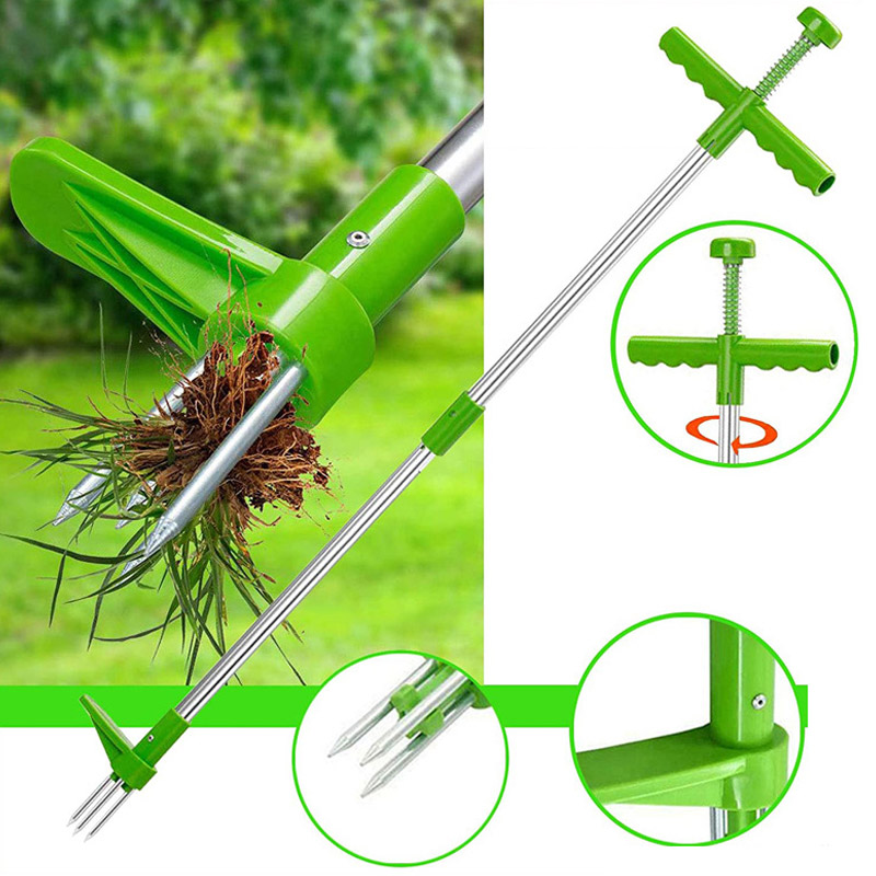 Di Động Tay Cầm Dài Cỏ Dại Tẩy - đánh giá và giá Grass Seed Spreader