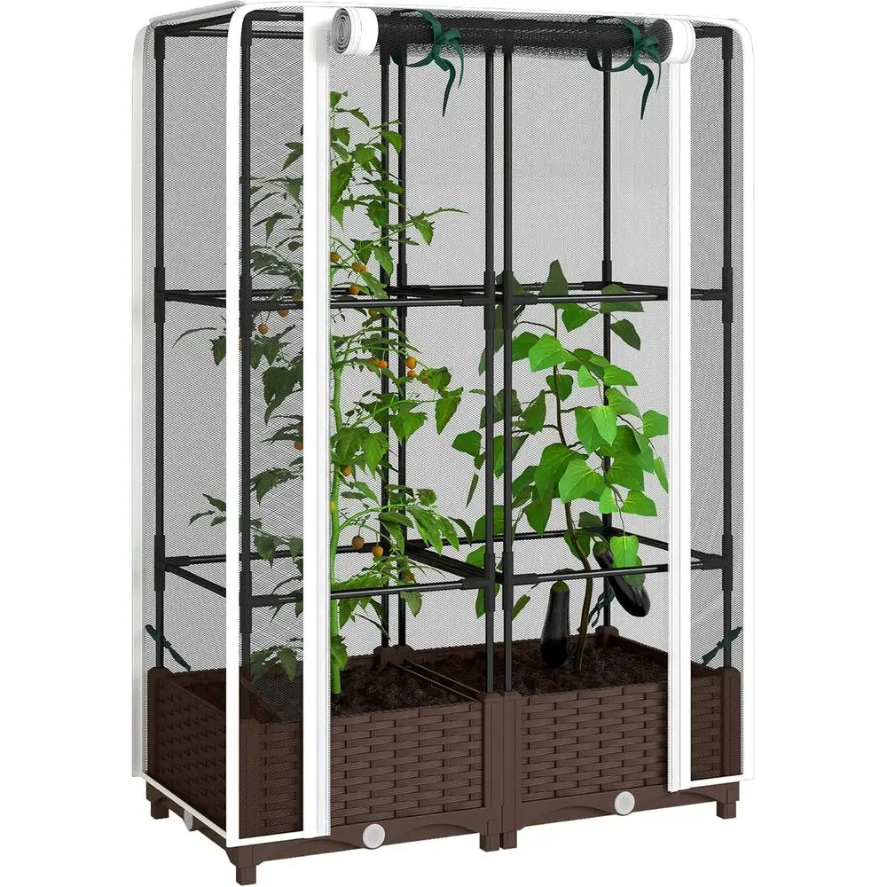 Elevated Garden Bed with Trell - đánh giá và giá Self-Watering Planter
