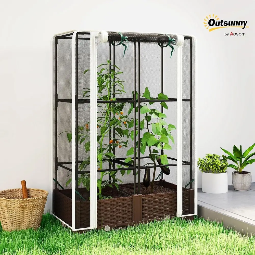 Elevated Garden Bed with Trell - đánh giá và giá Self-Watering Planter