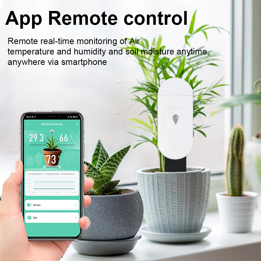 Tuya Zigbee Temperature Humidi - đánh giá và giá Moisture Meter Plant