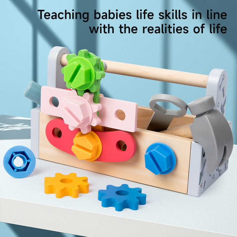 Children Toolbox Wooden Toys D - đánh giá và giá Gardening Tools For Kids