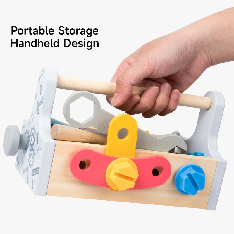 Children Toolbox Wooden Toys D - đánh giá và giá Gardening Tools For Kids