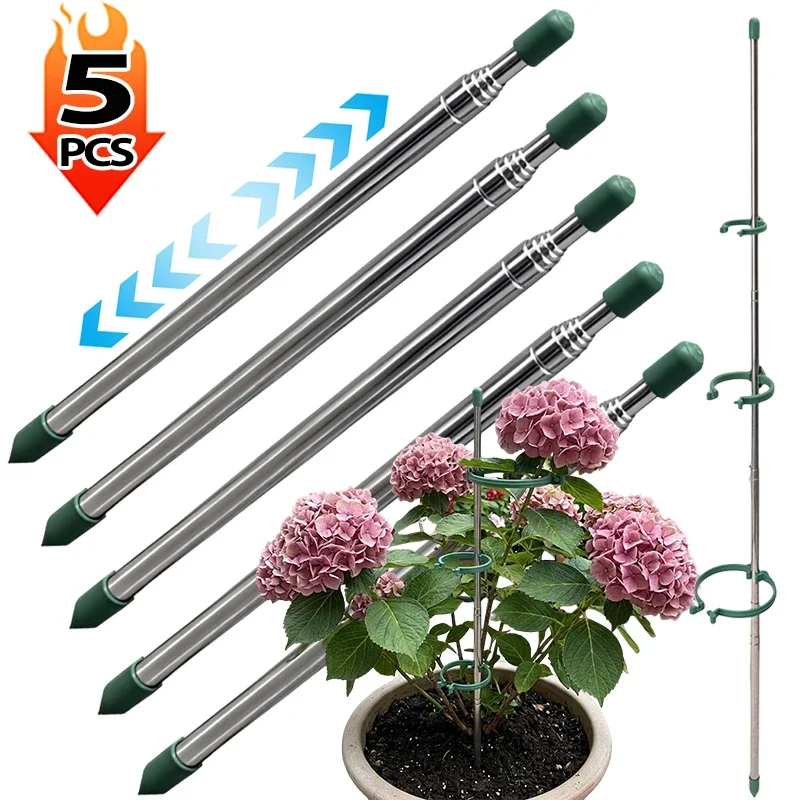 5/1PCS Retractable Plant Suppo - đánh giá và giá Gardening Tools Hoe