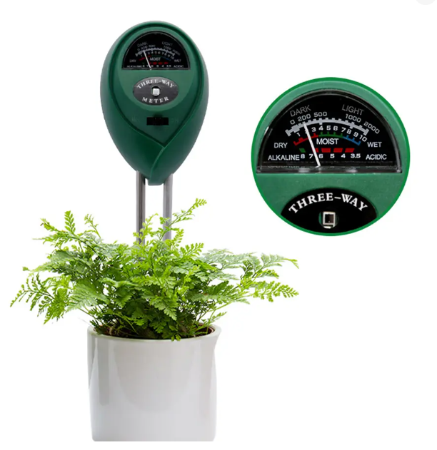 Garden PH Meter Sunlight 3in1  - đánh giá và giá Moisture Meter Plant