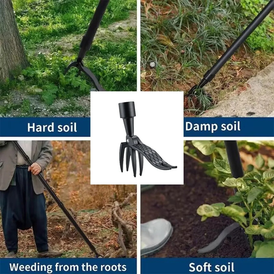 Stand Up Weed Puller Tool with - đánh giá và giá Grass Seed Spreader
