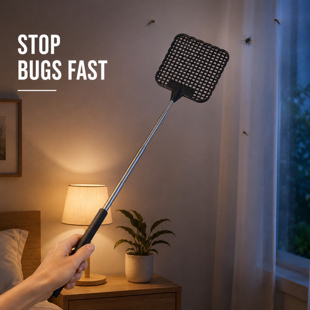 Black Fly Swatter 1/2/5 Pack S - đánh giá và giá Gardening Tools And Uses