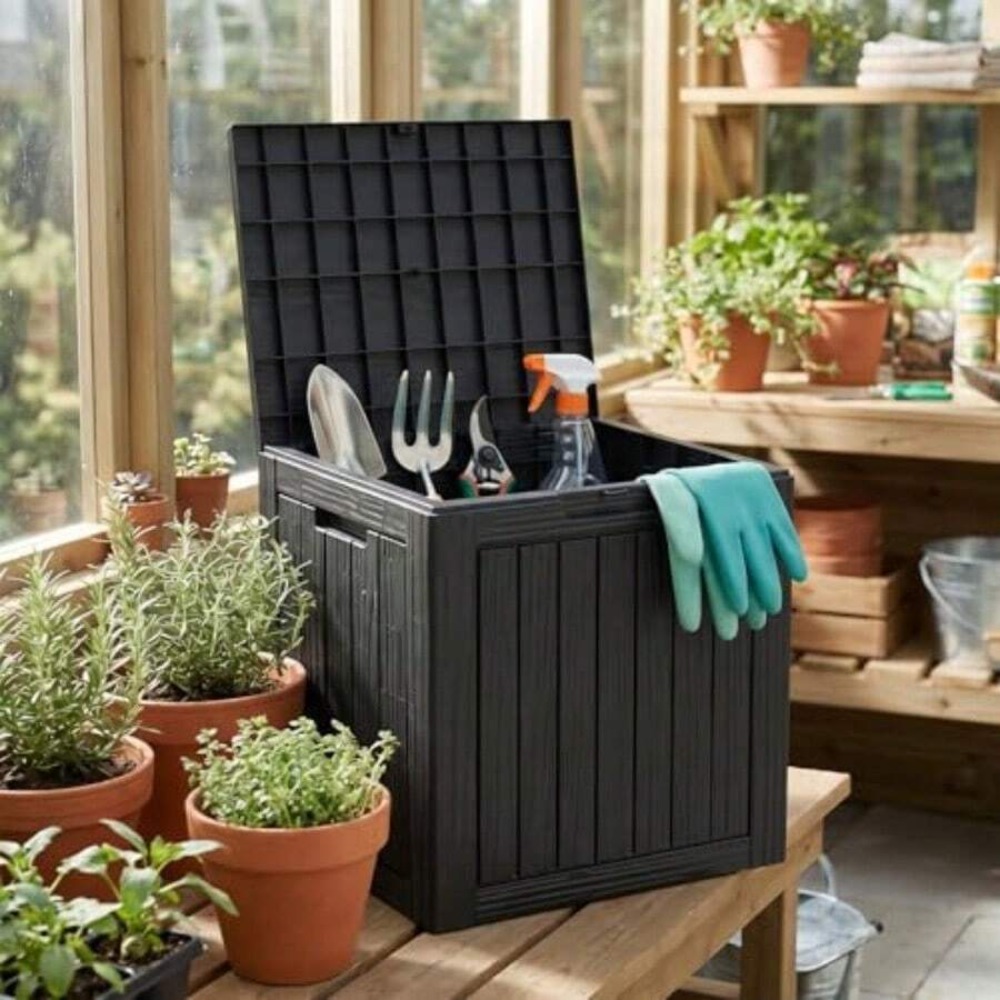 Waterproof Resin Outdoor Stora - đánh giá và giá Gardening Tools And Accessories