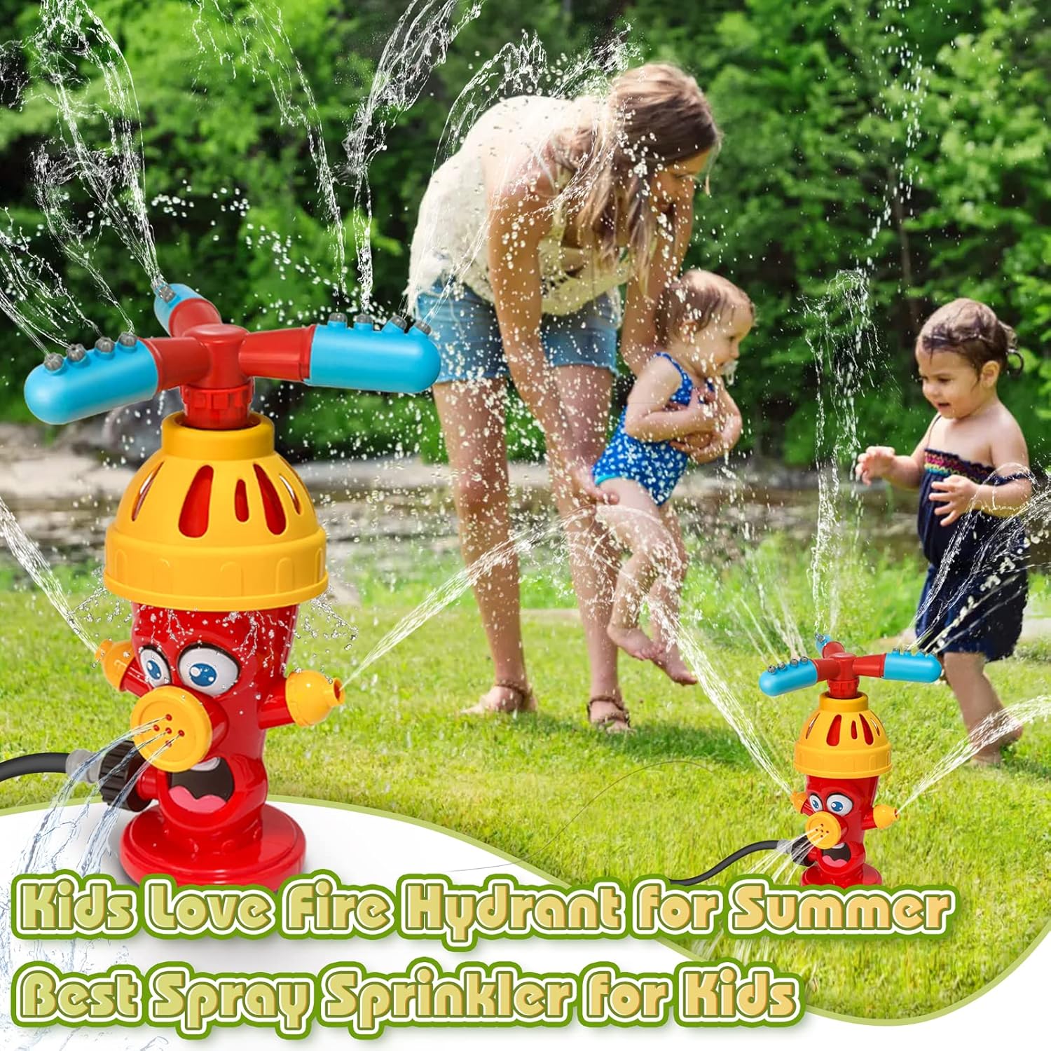 Hydrant Sprinkle Water Spray T - đánh giá và giá Gardening Tools For Kids
