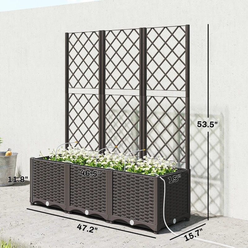 Outdoor Planter Box,Practical  - đánh giá và giá Self-Watering Planter