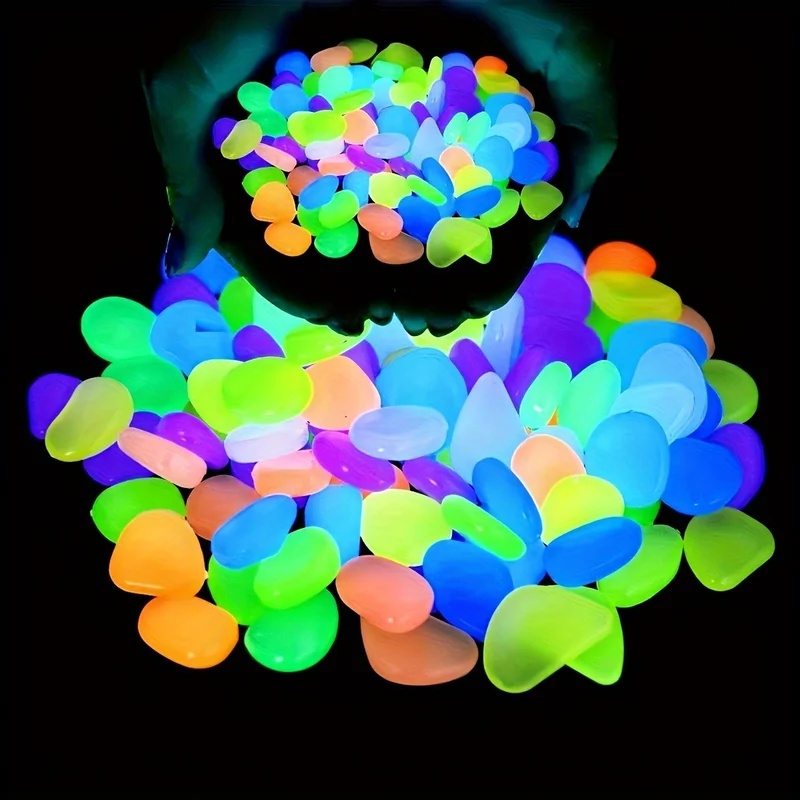 50-200pcs Glow in The Dark Peb - đánh giá và giá Aquaponics Fish Tank