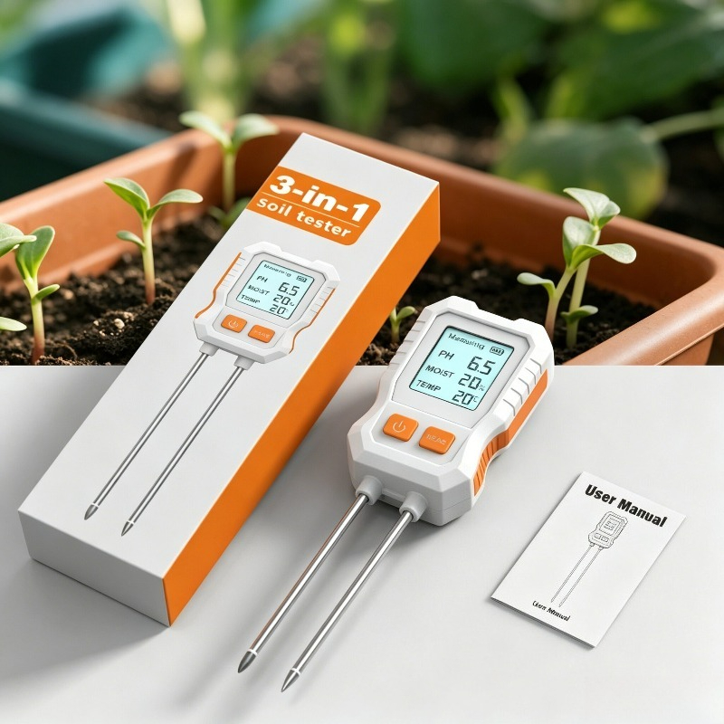 3-in-1 Digital Soil Tester wit - đánh giá và giá Moisture Meter Plant