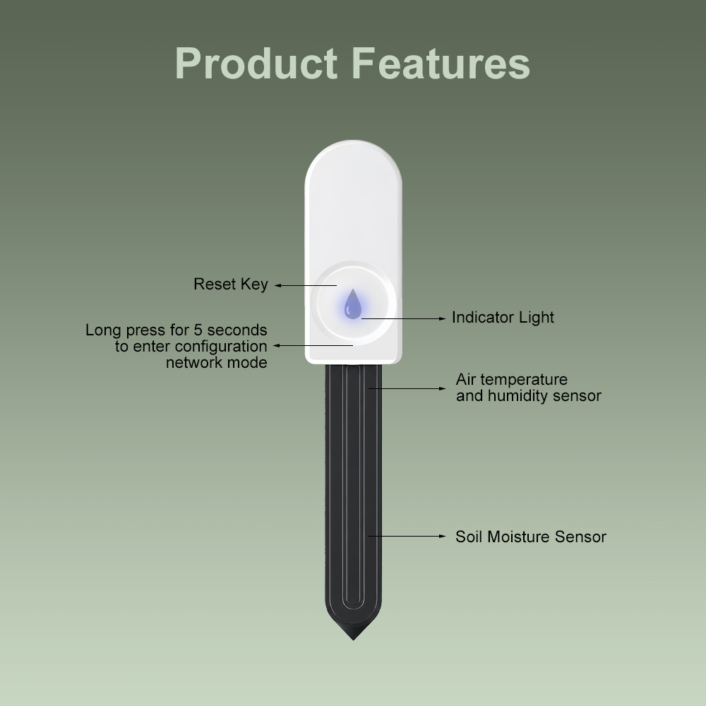 ZigBee Soil Moisture Tester Hu - đánh giá và giá Moisture Meter Plant