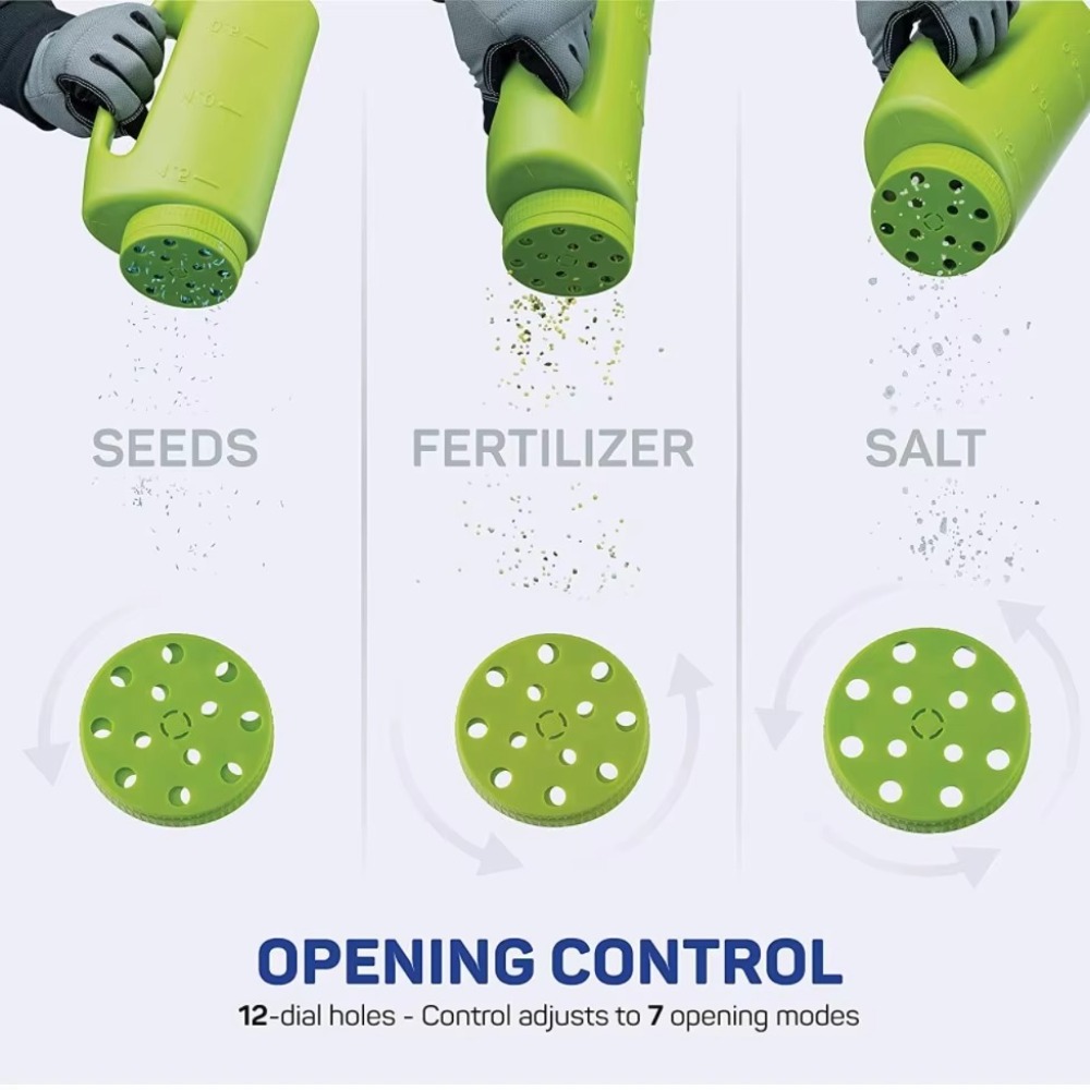 Hand Spreader Shaker for Grass - đánh giá và giá Grass Seed Spreader