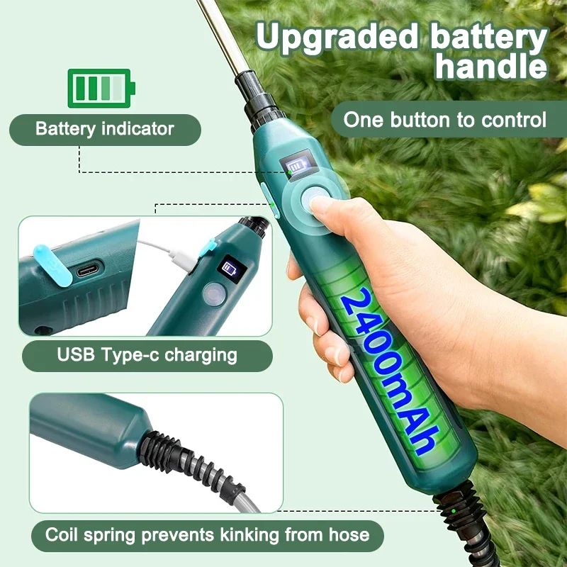 2400mAh Electric Garden Spraye - đánh giá và giá Gardening Tools Lowes