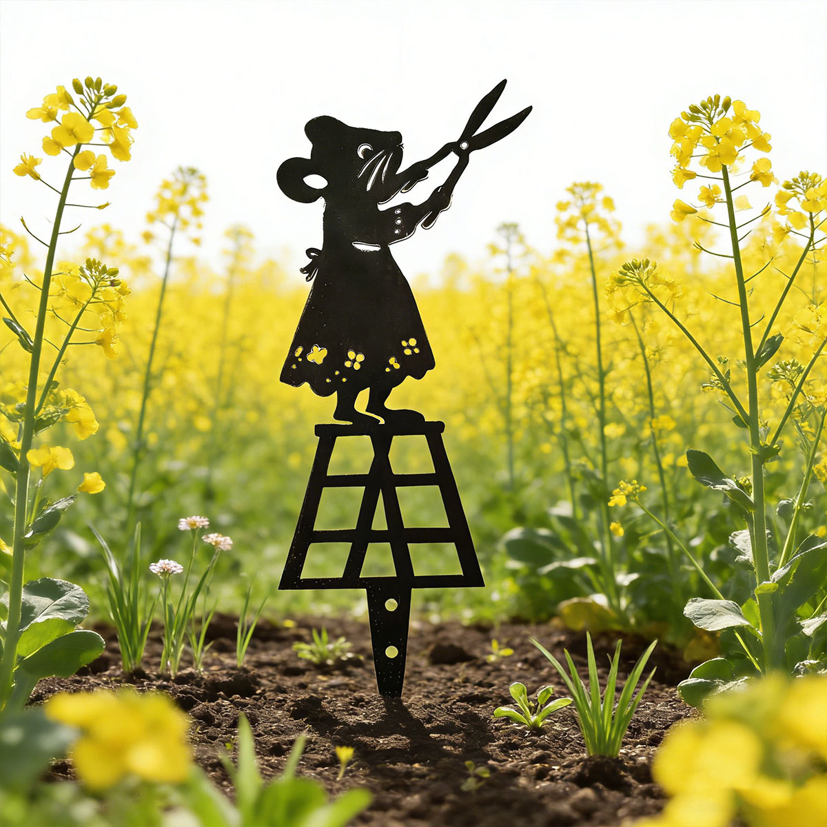 Black Silhouette Line Metal Ga - đánh giá và giá Gardening Tools Usa