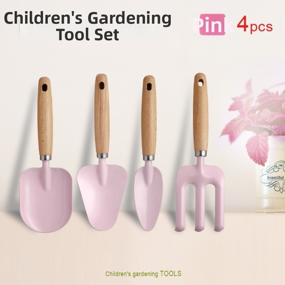 Colorful Kids Garden Tool Set  - đánh giá và giá Gardening Tools For Kids