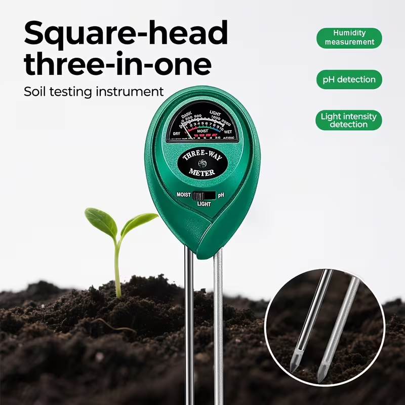 3-in-1 Soil Tester (Moisture,  - đánh giá và giá Moisture Meter Plant