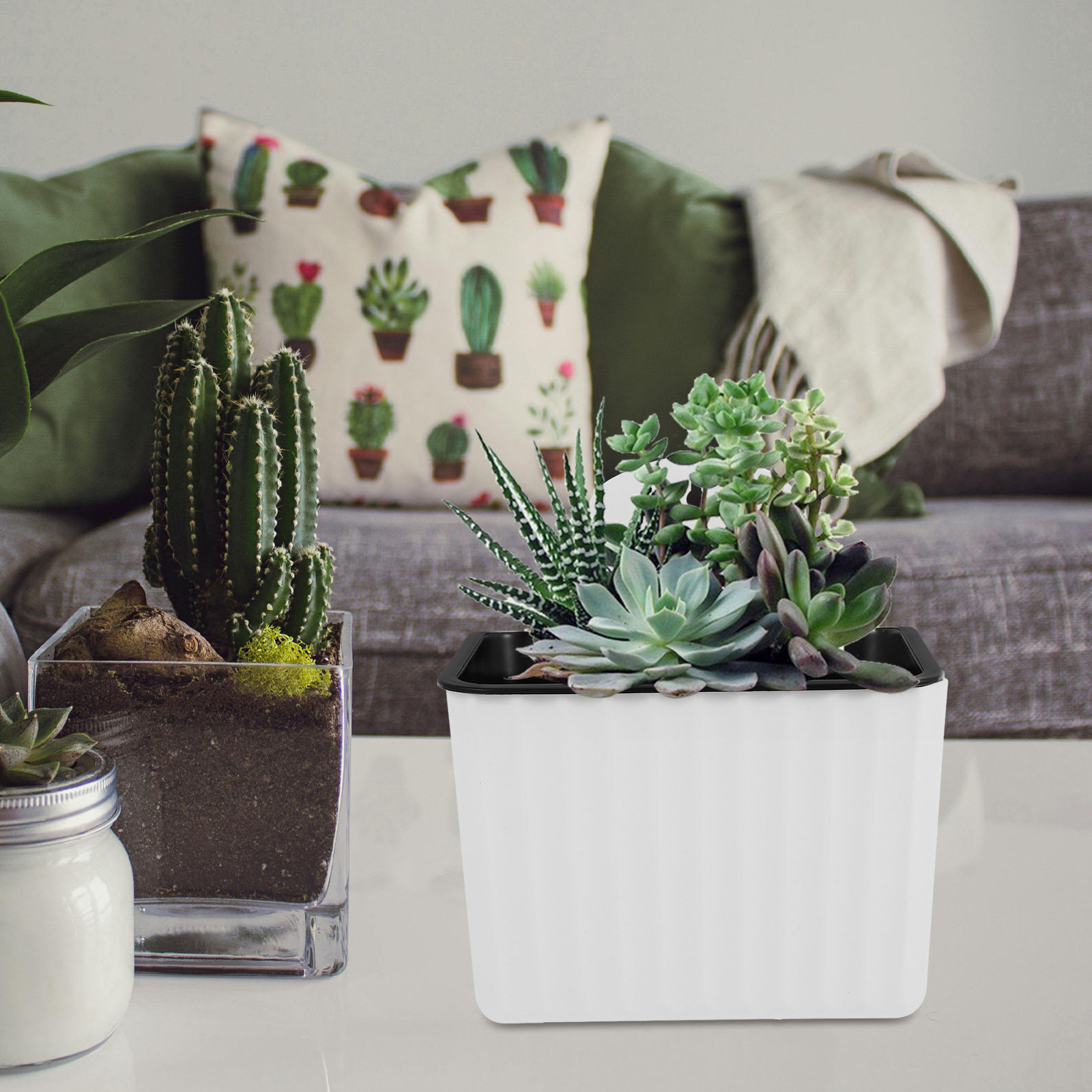2Pcs Self Watering Flower Pots - đánh giá và giá Self-Watering Planter