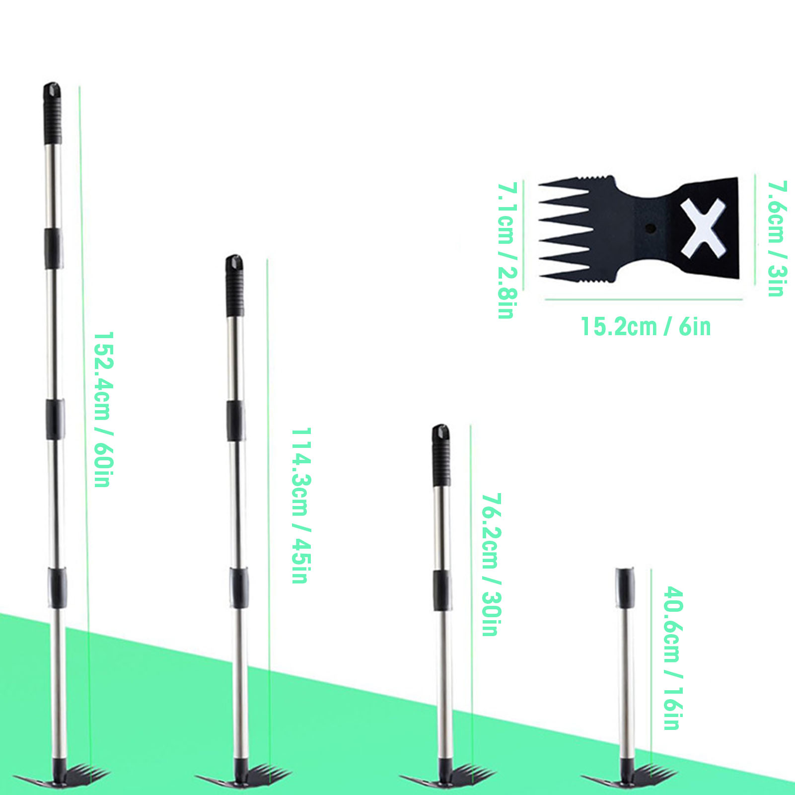 5Pcs Weed Puller Tool w Long H - đánh giá và giá Gardening Tools To Remove Weeds