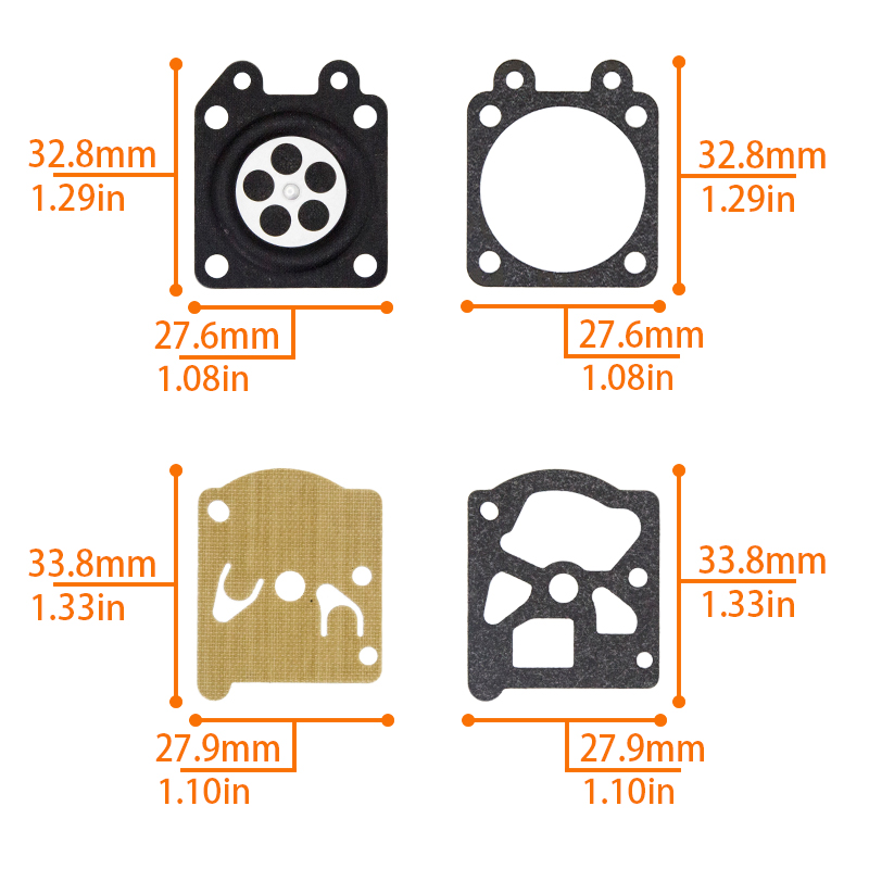 Chainsaw Carburetor Diaphragms - đánh giá và giá Gardening Tools Kit