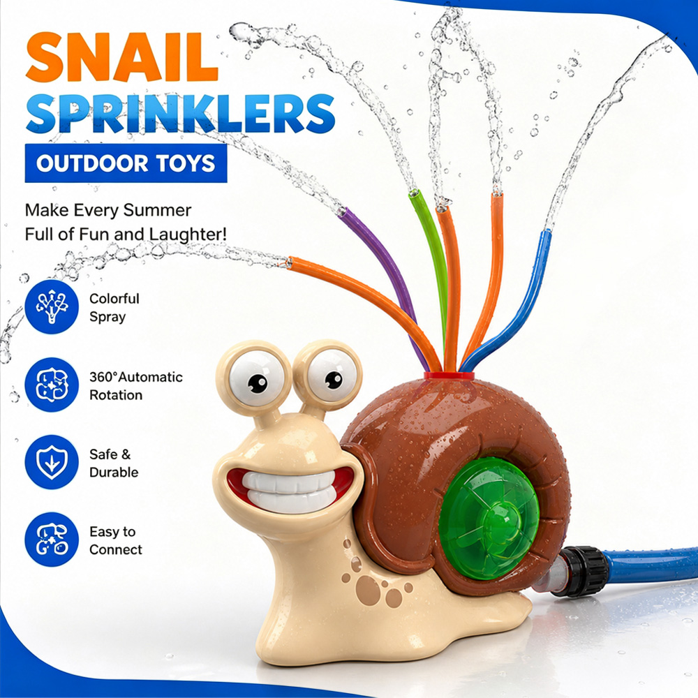 Water Spray Outdoor Toy Snail  - đánh giá và giá Gardening Tools For Kids