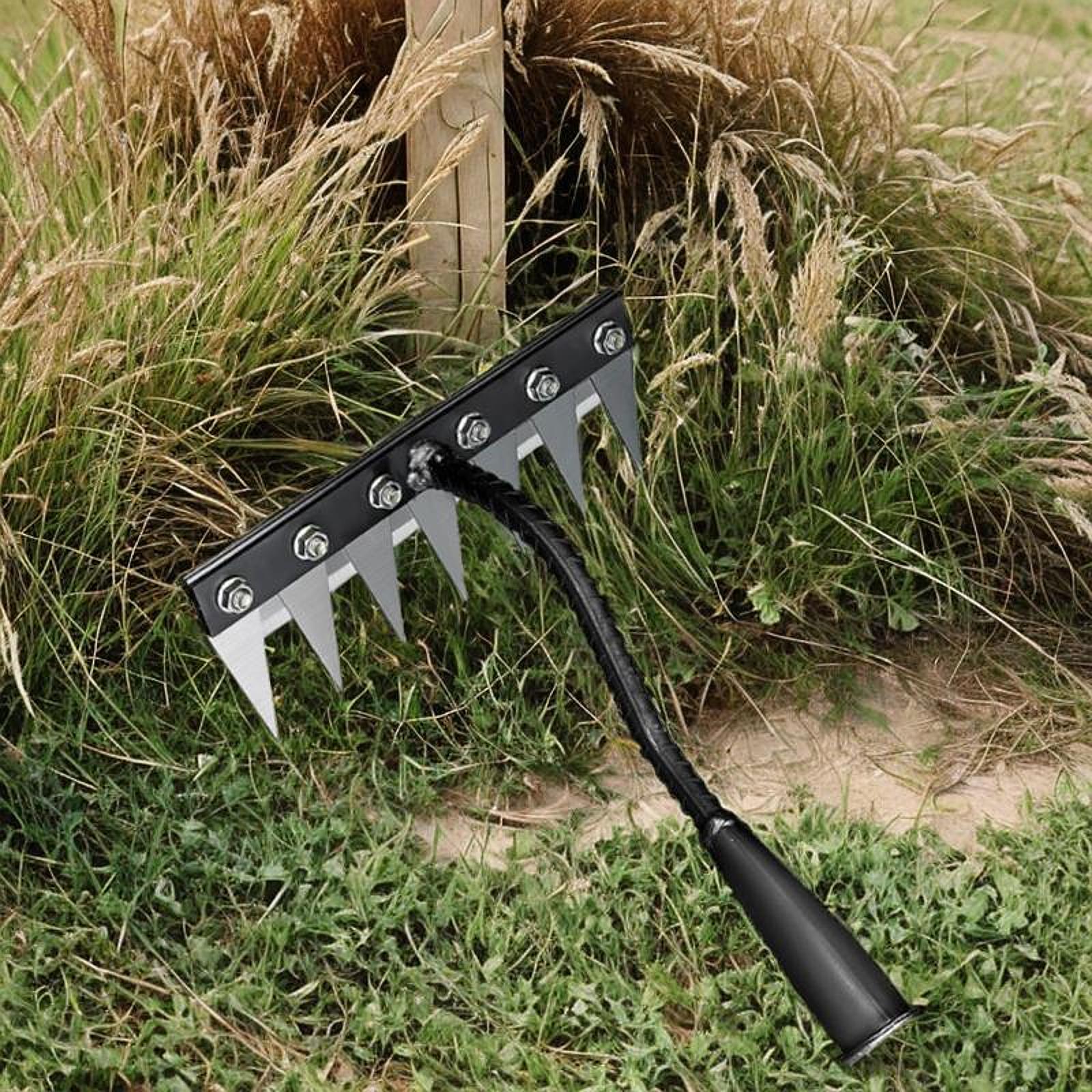 5/6/7/8 Tines Garden Weeder To - đánh giá và giá Grass Seed Spreader