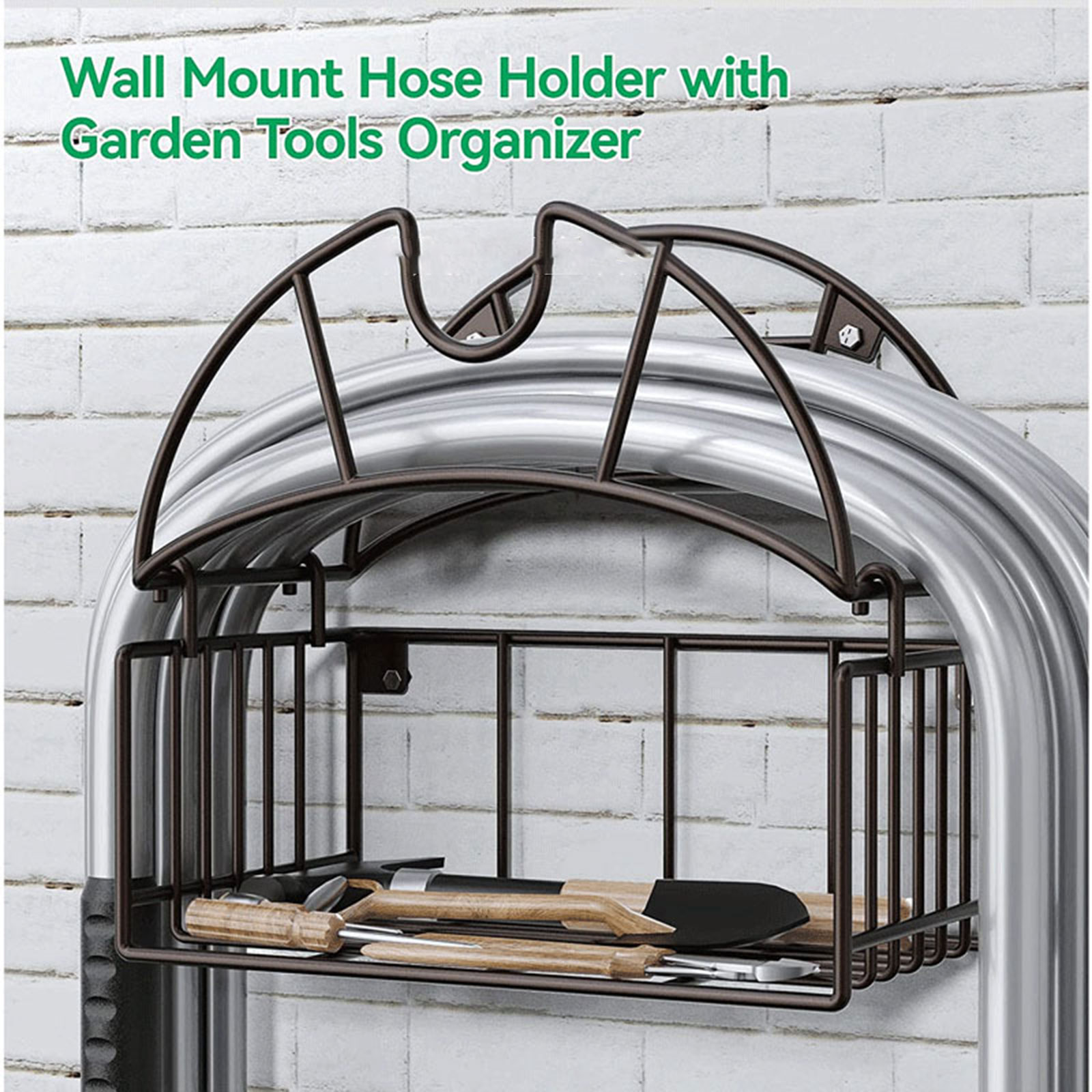 Wall Mount Garden Hose Holder  - đánh giá và giá Gardening Tools Hoe