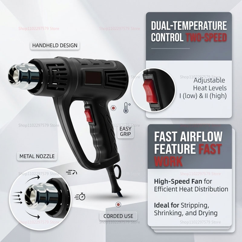 1380W Adjustable Temperature H - đánh giá và giá Gardening Tools Lowes